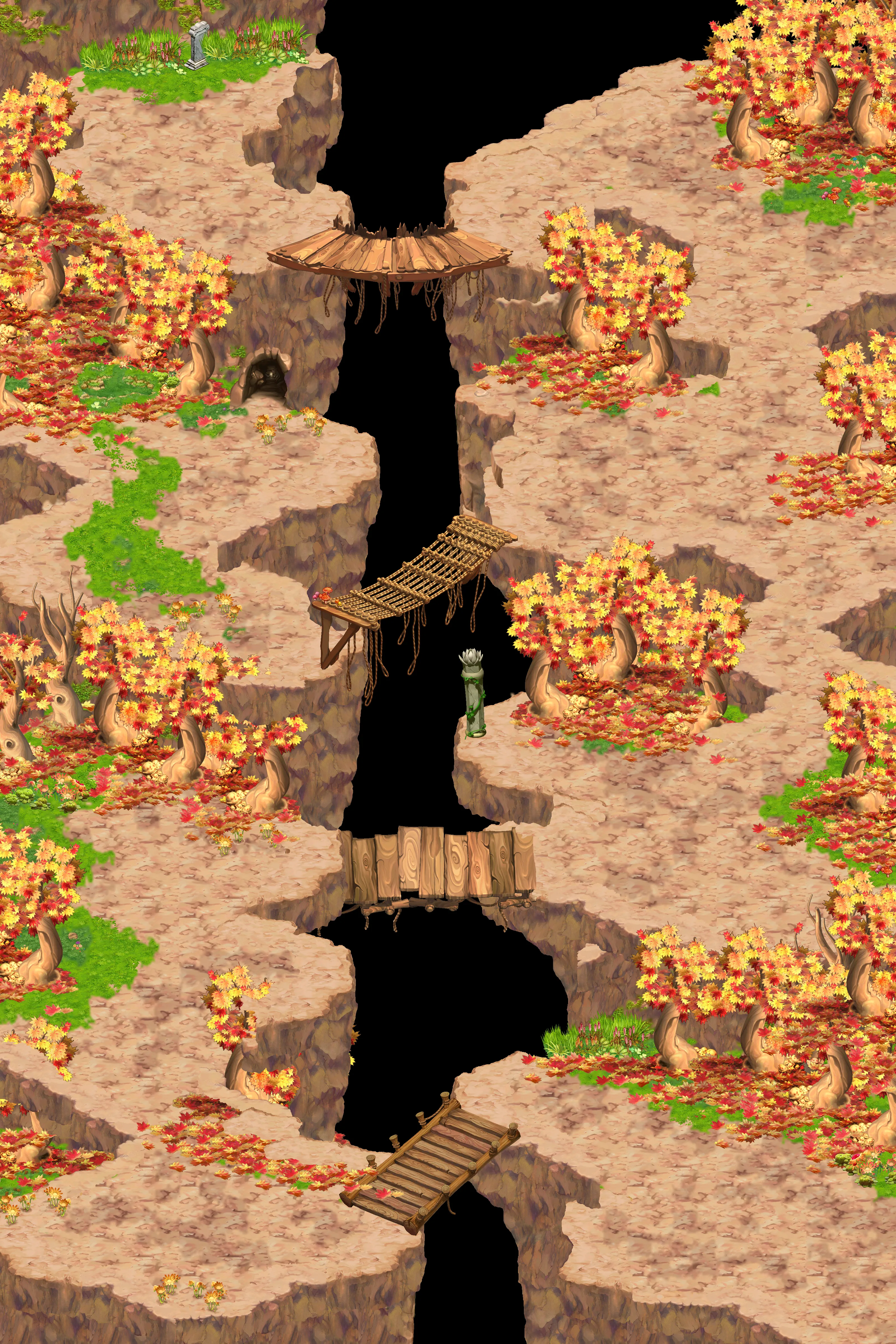 楓林火山 地圖
