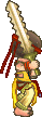 ▲瘋癲乩童