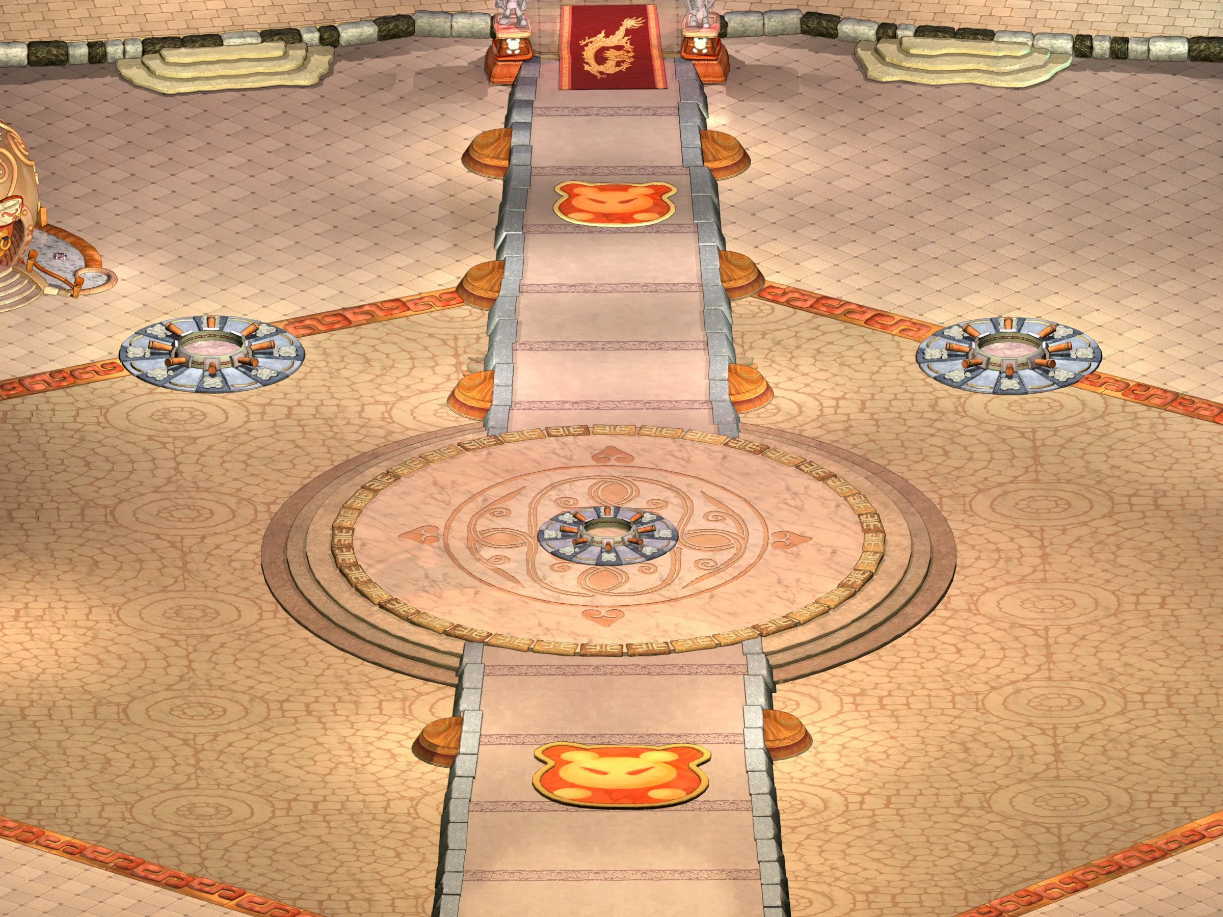 天外天大廳 地圖