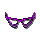 三角眼鏡
