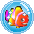 彩虹小丑魚
